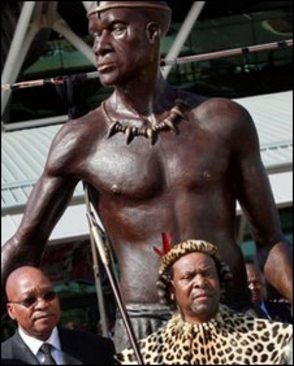 South Africa Removes Shaka Zulu Statue From Airport Bbc News