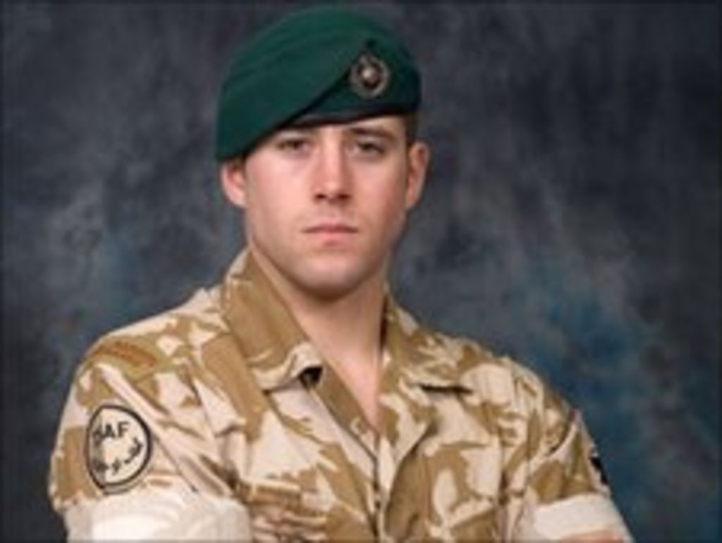 Royal Marine killed in Afghanistan named by MoD - BBC News