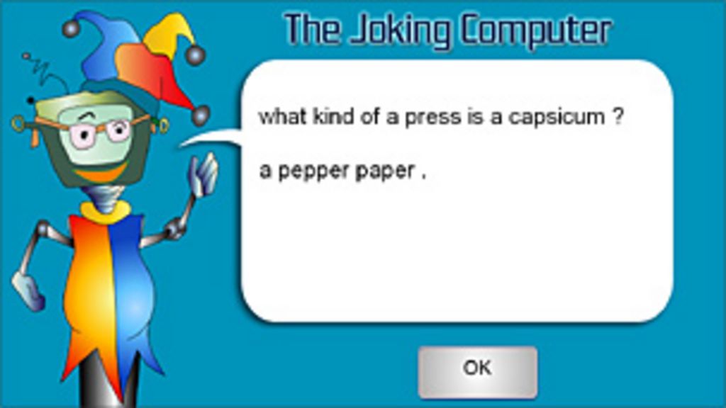 Jokes computer program launched online BBC News