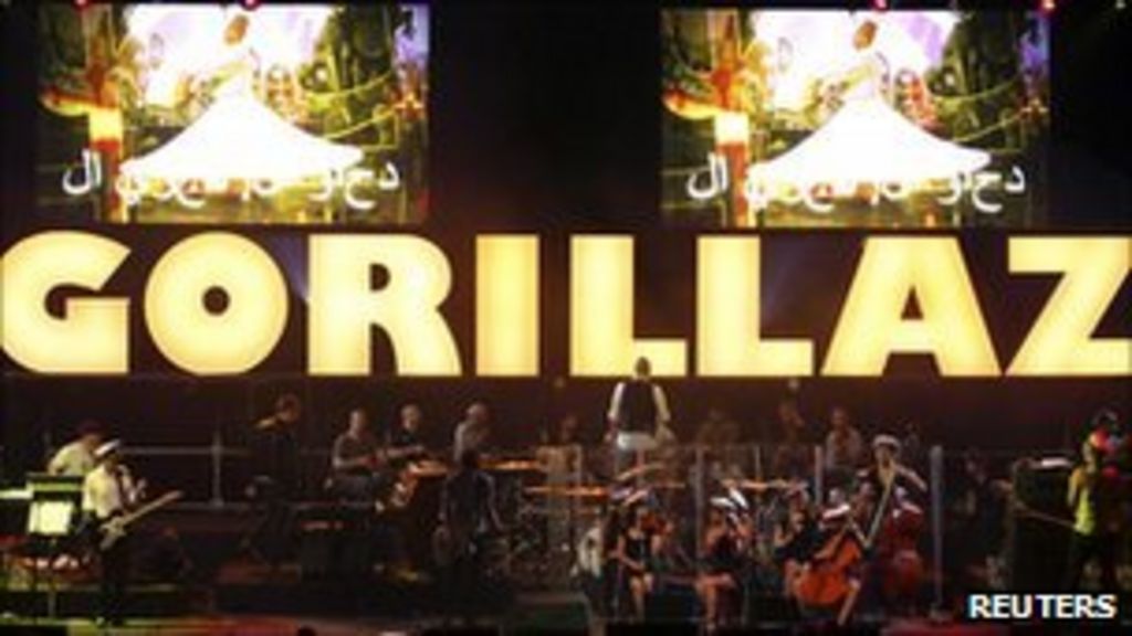 Gorillaz to play first world tour