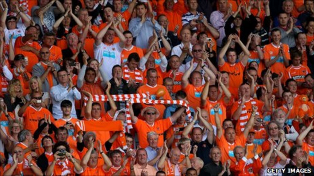 Blackpool fans enjoy taste of Premier League success BBC News