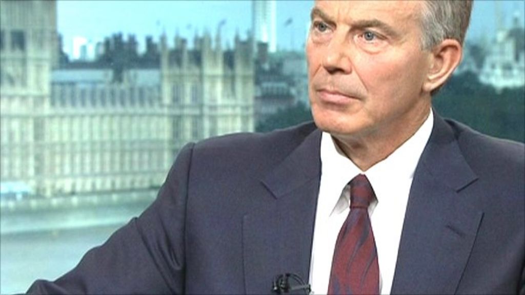 Tony Blair takes tough line on nuclear Iran - BBC News