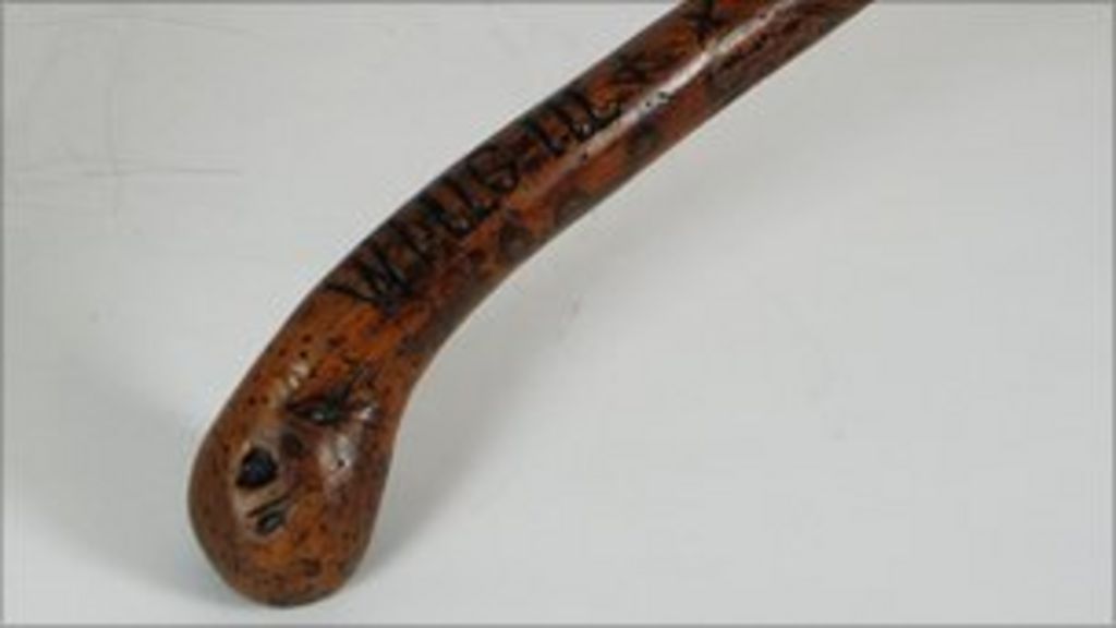 Spy death walking stick auctioned BBC News