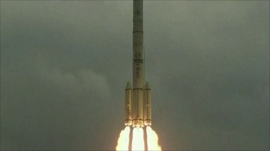 China launches Moon mission - BBC News