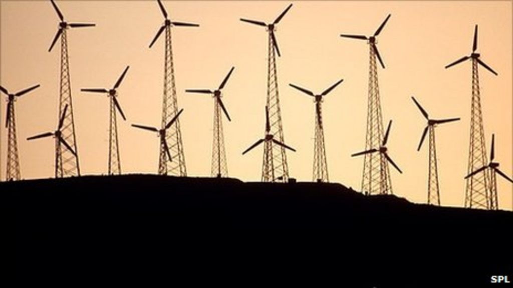 Wind farms can affect local weather patterns BBC News