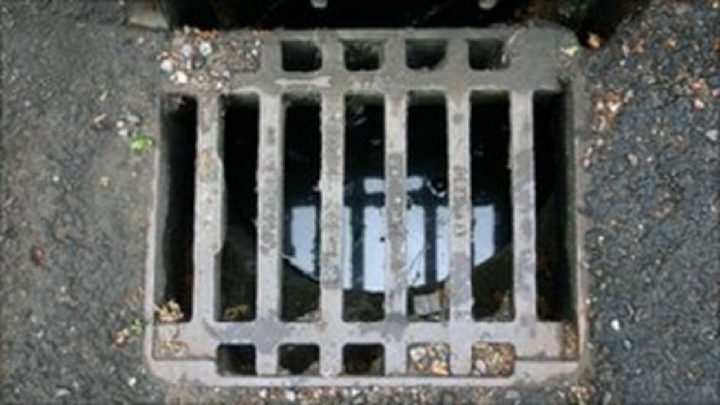 Thieves steal 19 road drain covers near Newtown BBC News