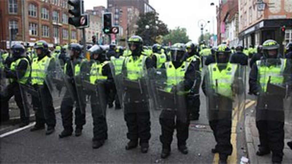 Ten Charged After Protests By Edl And Uaf In Leicester Bbc News