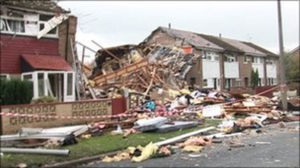 Salford gas blast residents returning home BBC News