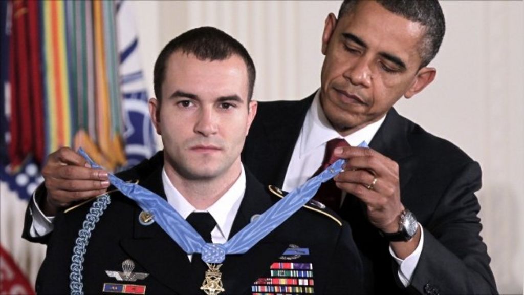 obama-gives-medal-of-honor-to-soldier-for-afghan-feats-bbc-news