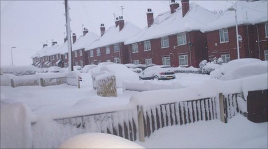 Snow disruption across Nottinghamshire continues BBC News