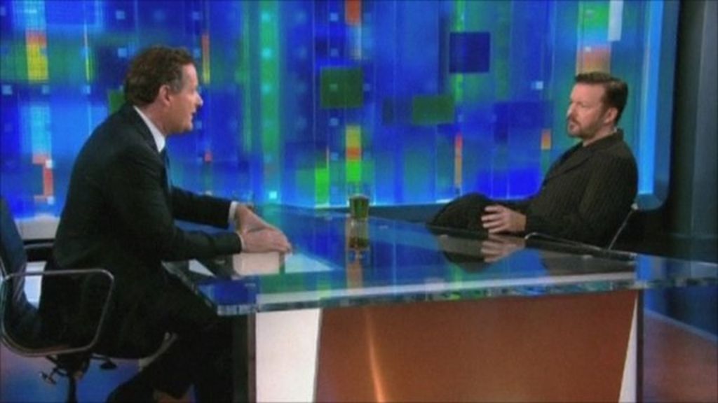 Ricky Gervais defends Golden Globes controversy - BBC News