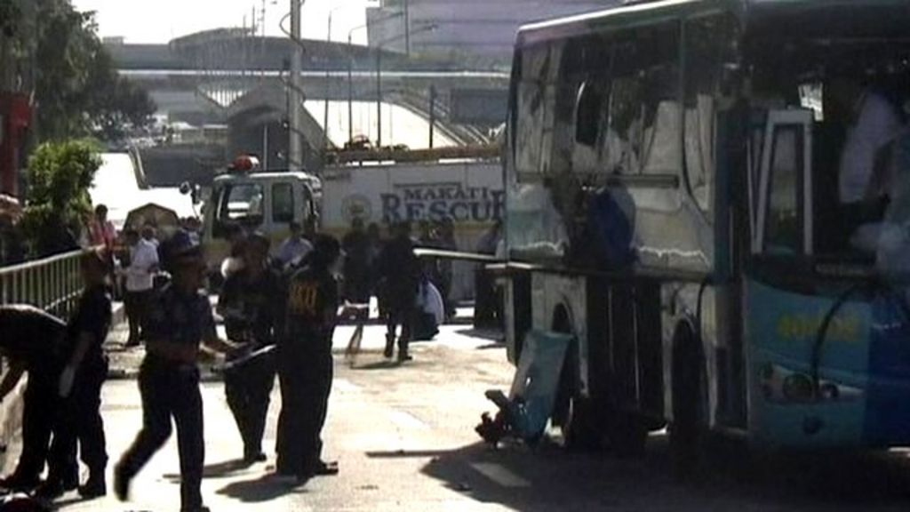 Manila bus bombing death toll rises to five BBC News