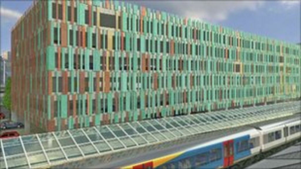 Work starts on new Nottingham Railway Station car park BBC News