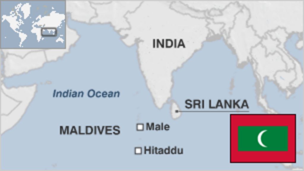 maldives on a map Maldives Country Profile Bbc News maldives on a map