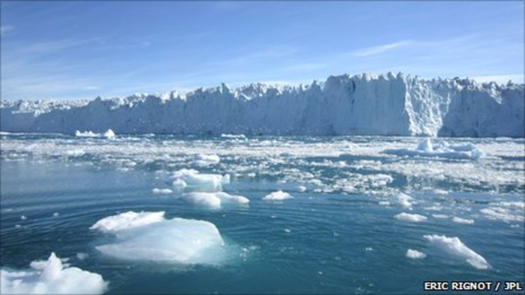 Polar ice loss quickens, raising seas - BBC News