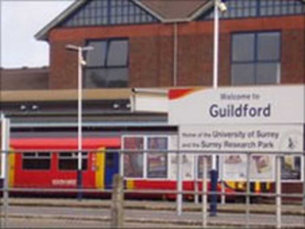 Guildford railway station plans go on display BBC News