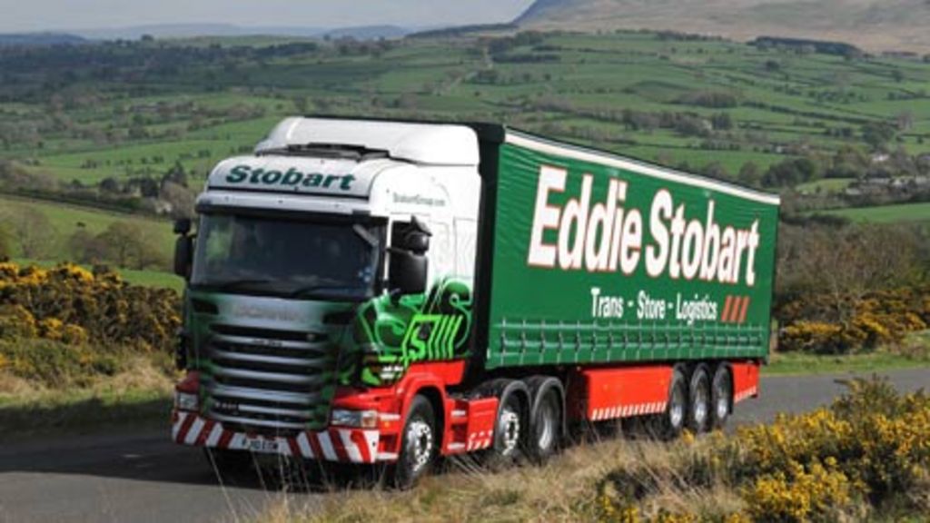 personalised eddie stobart truck