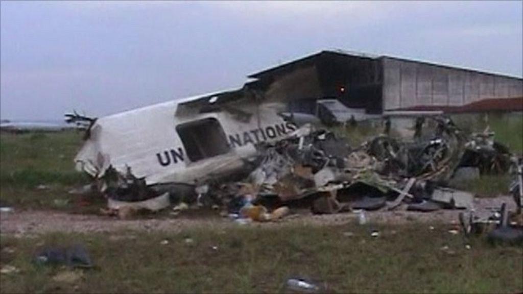 Fatal UN plane crash at DR Congo's Kinshasa airport BBC News