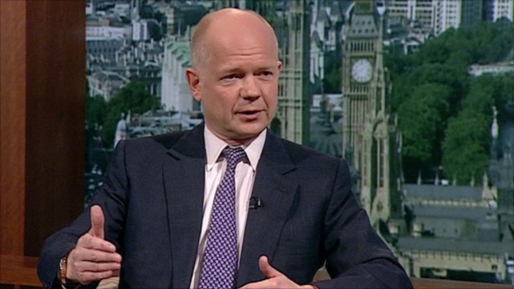 Hague "Feelings running high" over AV BBC News