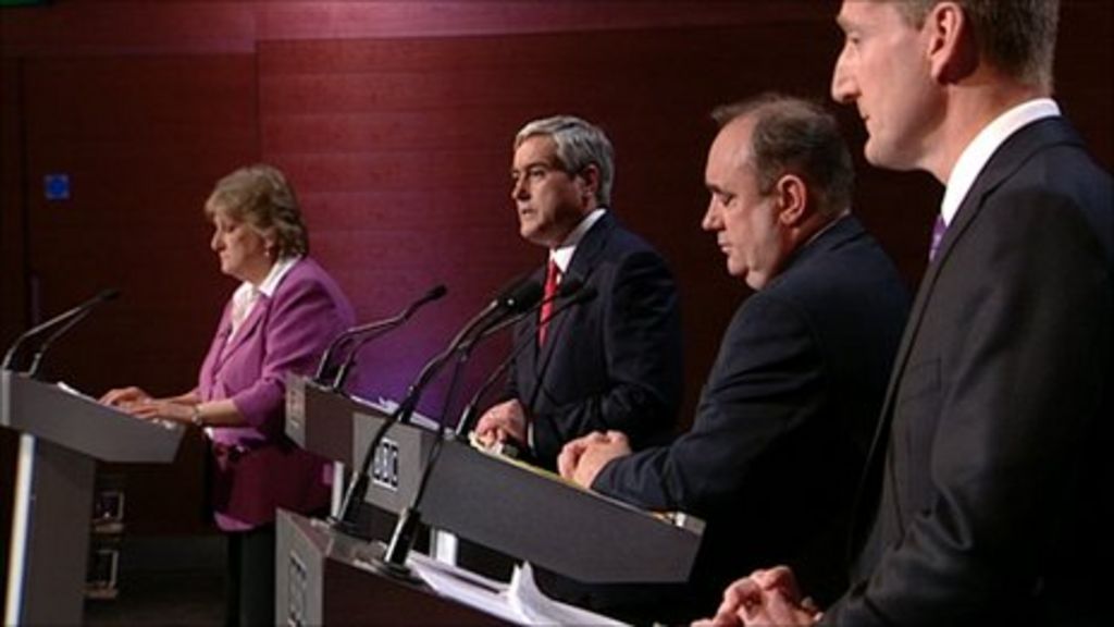 Scottish election: Party leaders clash in BBC TV debate ...