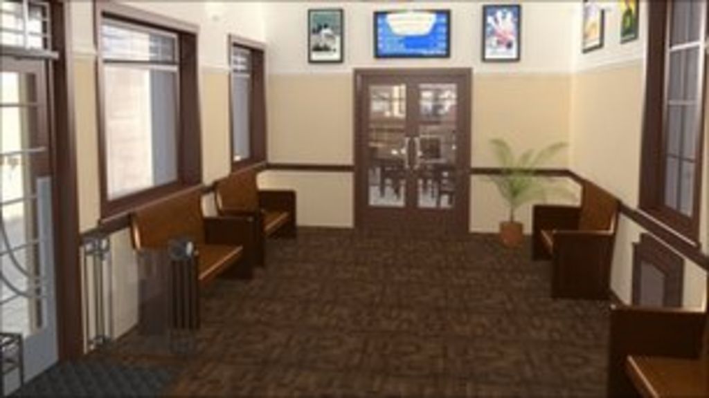 Leamington Spa Railway S 1930s Waiting Rooms Restored Bbc News