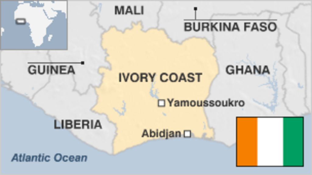 where is the ivory coast located on the world map Ivory Coast Country Profile Bbc News where is the ivory coast located on the world map