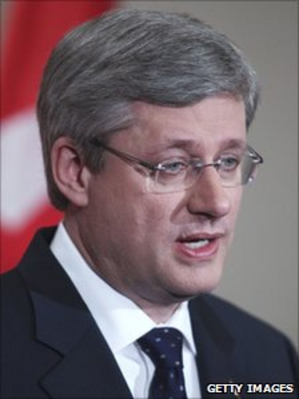 Canadian PM Stephen Harper unveils new BBC News