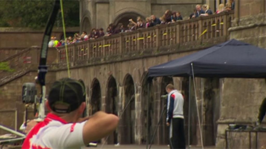 GB Archers get a taste of Olympics atmosphere at Lilleshall BBC News