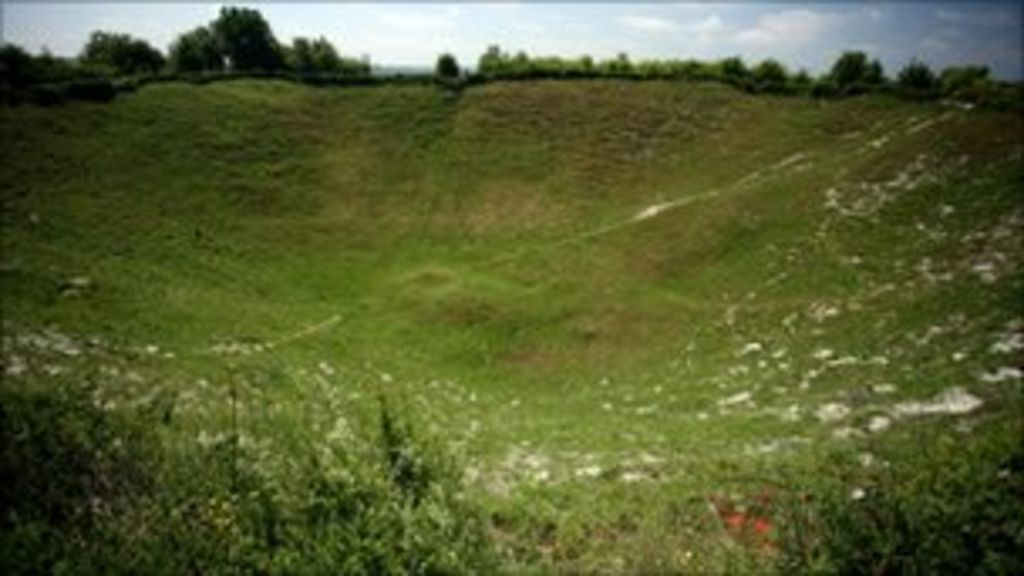 WWI underground Unearthing the hidden tunnel war BBC News