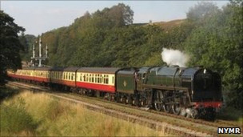 71000 leaving Goathland. Picture by Philip Benham. Copyright: NYMR