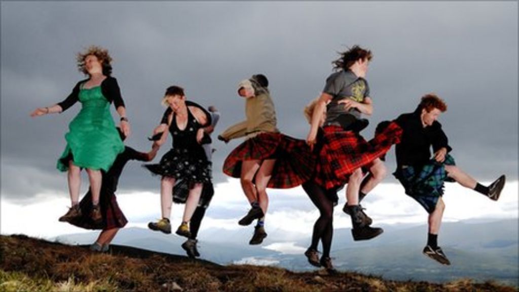 Scottish people 'prefer dancing than playing football' BBC News