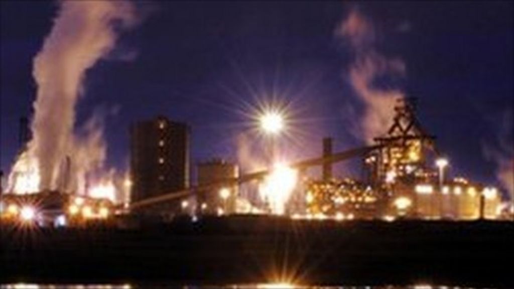 Redcar SSI plant produces first steel slab BBC News