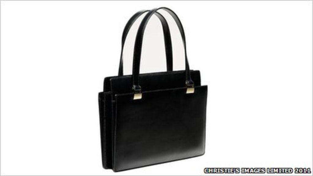 Margaret Thatcher Asprey Handbag Raises Just 25 000 Bbc News