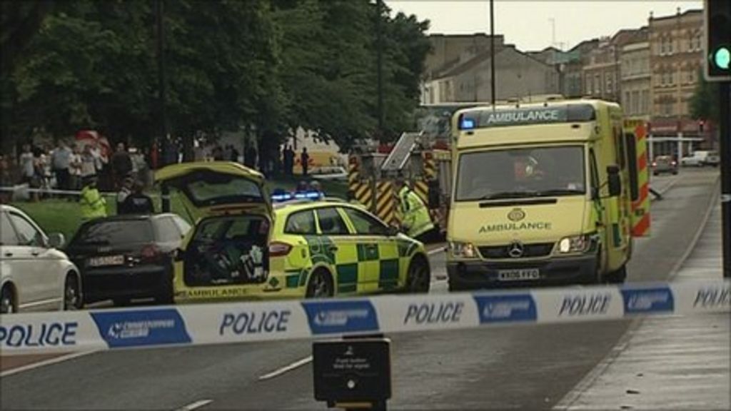 Pedestrian 'thrown through air' in A420 accident in Bristol BBC News