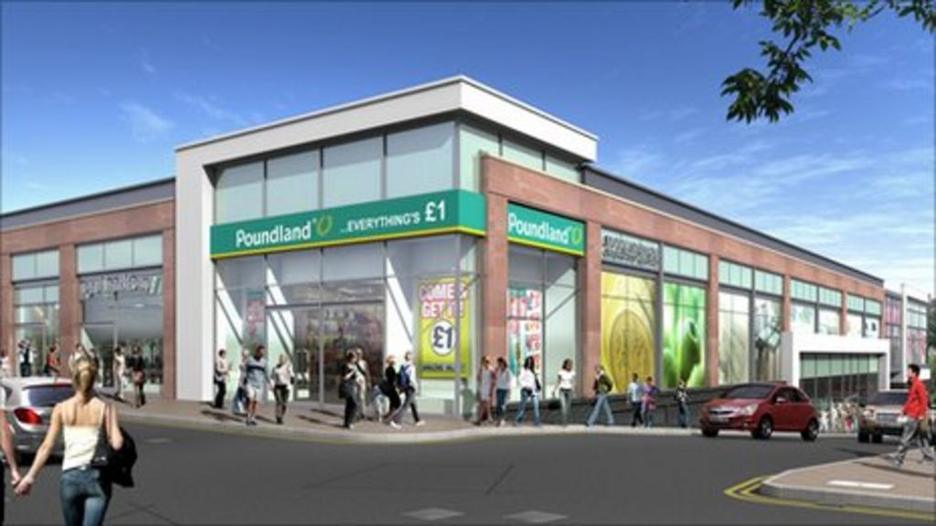 Pontypridd's Riverside Shopping Centre stores named BBC News