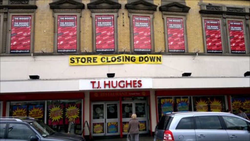 TJ Hughes sets closure dates for 22 stores next week - BBC News