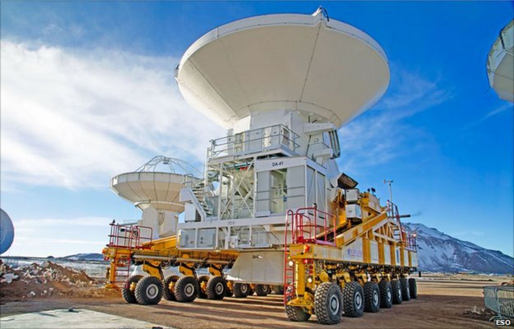 Alma radio telescope facility open for business - BBC News