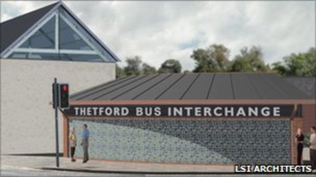 Thetford bus station plans given goahead despite objections BBC News