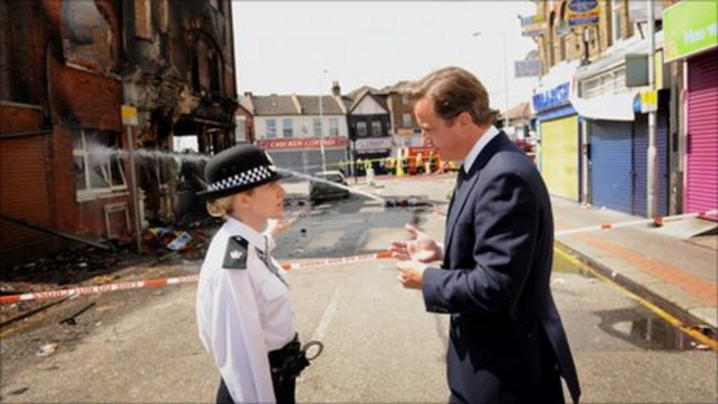 England riots Cameron says police admit to wrong tactics BBC News