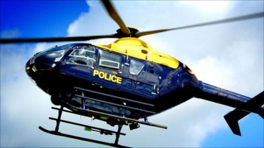 Arrest in Northumbria Police helicopter laser probe BBC News