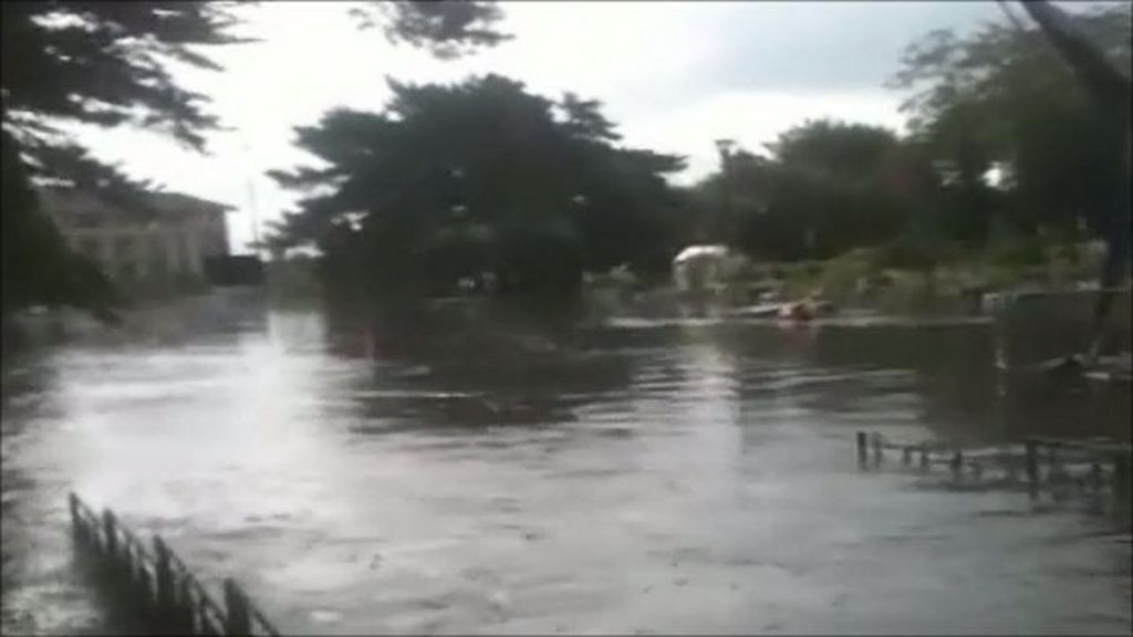 Dorset Flash Flooding Causes Disruption Bbc News 6946