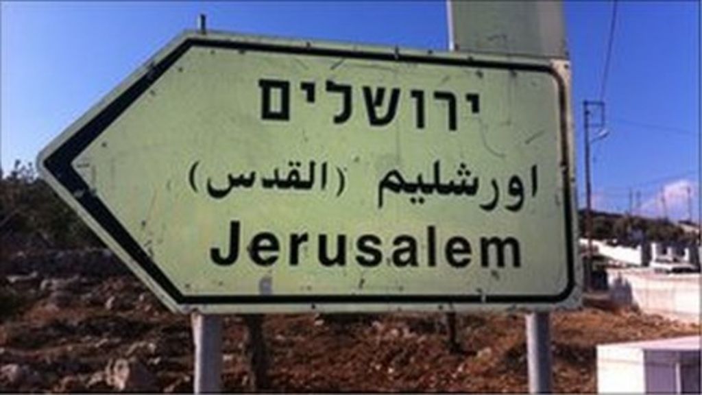 israel-palestinian-conflict-writ-large-on-road-signs-bbc-news