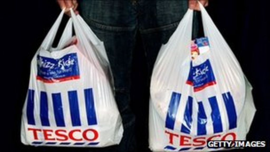 Tesco agrees to Somersham's plastic bag ban BBC News