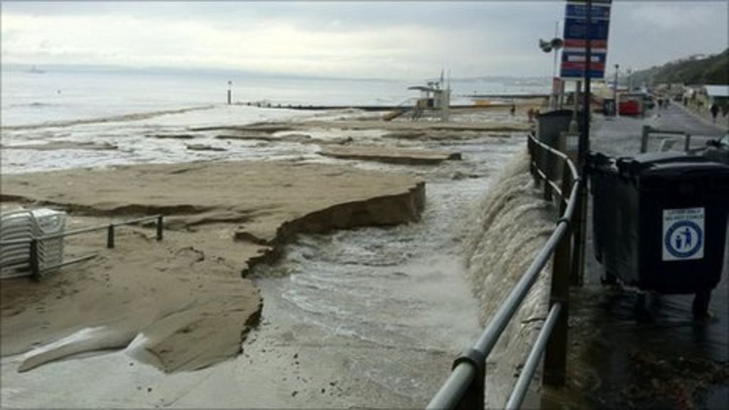 Severe weather causing problems across Dorset BBC News