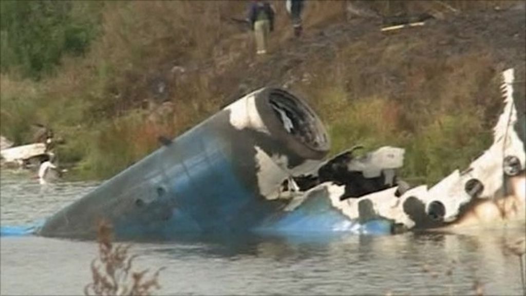 Russian ice hockey team in plane crash near Yaroslavl BBC News