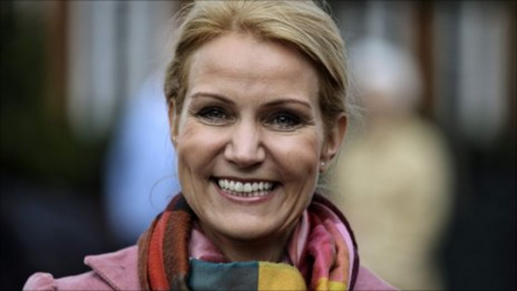 Danish PM-elect Helle - BBC News