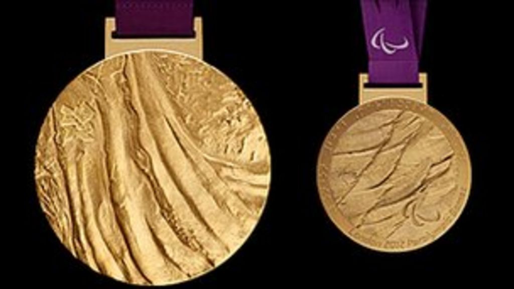 London 2012 Winged Paralympic Medal Design Unveiled Bbc News