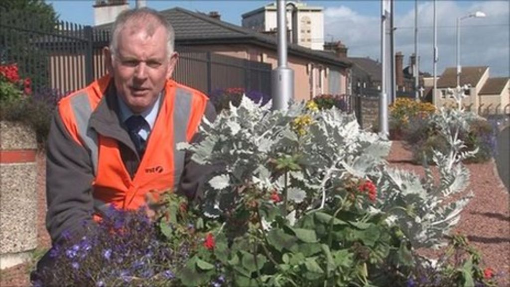 Station gardener Louis Wall