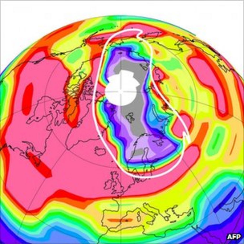 Arctic Ozone Loss At Record Level Bbc News