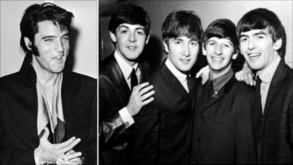 When The Beatles met Elvis Presley BBC News